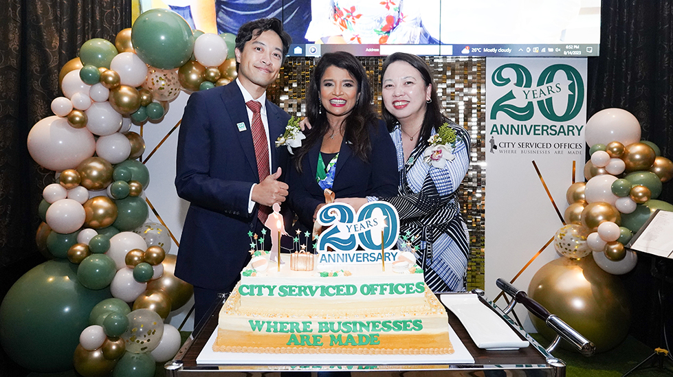 City Serviced Offices celebrates 20 years of providing premium work solutions for businesses